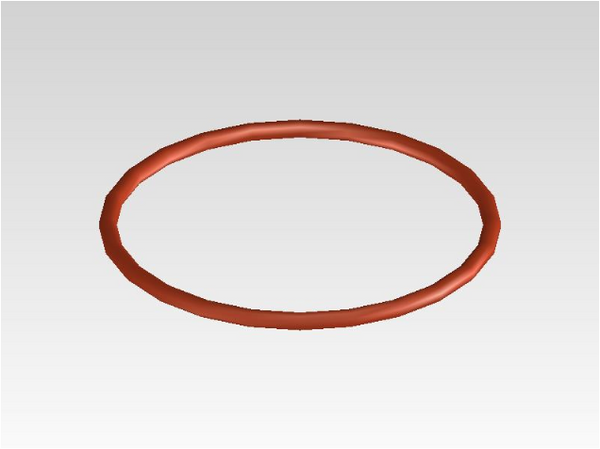 O-ring  ID30.00x1.50 VMQ80.5/SIL80F