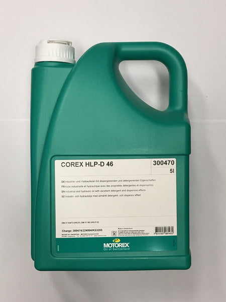 Hydr. oil  COREX HLP-D 46 5 l